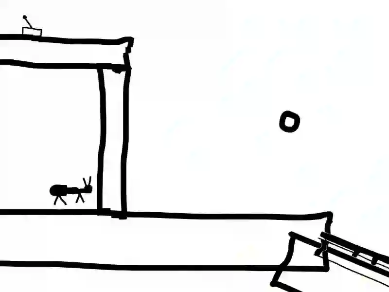 Spel Paper Ant på nätet