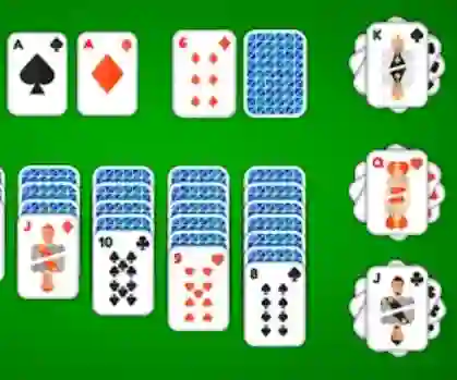 Spel Klondike Solitaire 4 Suits på nätet