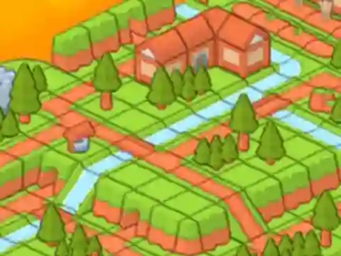 Spel God's Land: From Block to Island på nätet