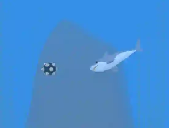 Spel Lonely Shark Frenzy på nätet
