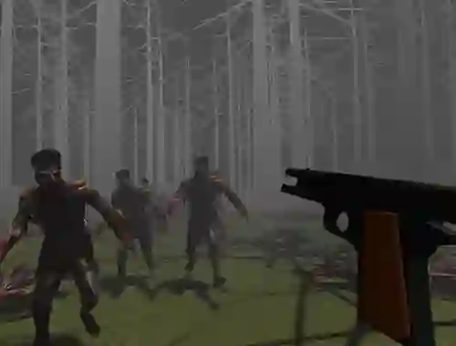 Spel Zombies in a Forest på nätet