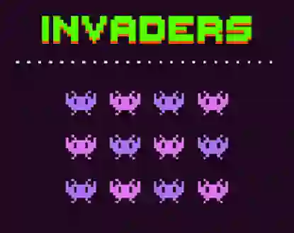Spel Invaders på nätet