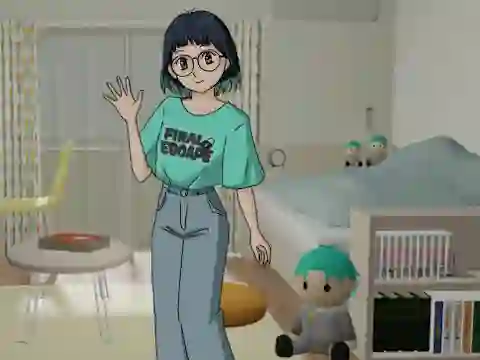 Spel Escape from Oshikatsu Onna's Room på nätet