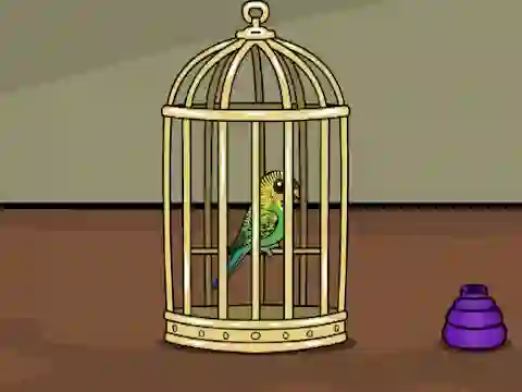 Spel Green Budgie Escape på nätet