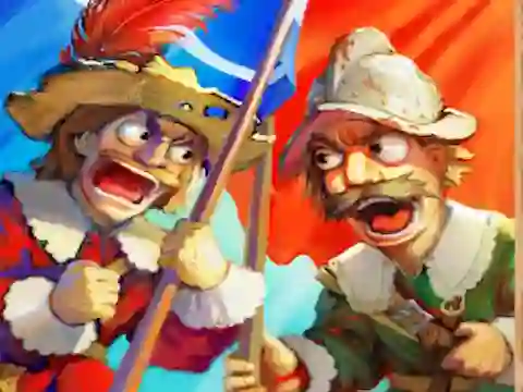 Spel Musketeers Gunpowder vs Steel på nätet