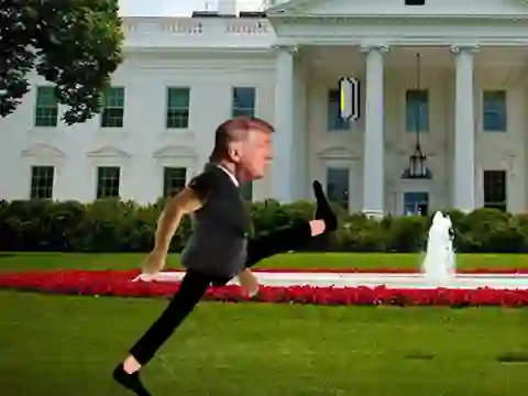 Spel Trump Wobble Walk Challenge på nätet