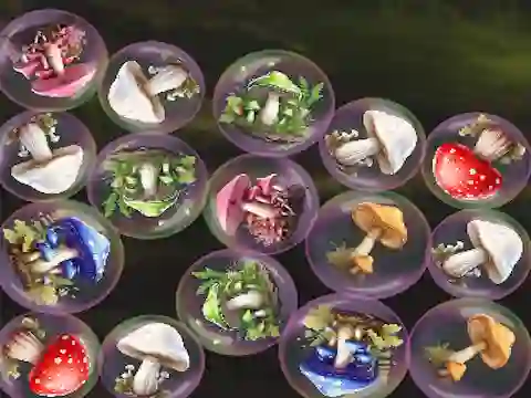 Spel Merge Mushrooms! på nätet