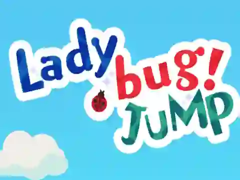 Spel Lady Bug! Jump på nätet