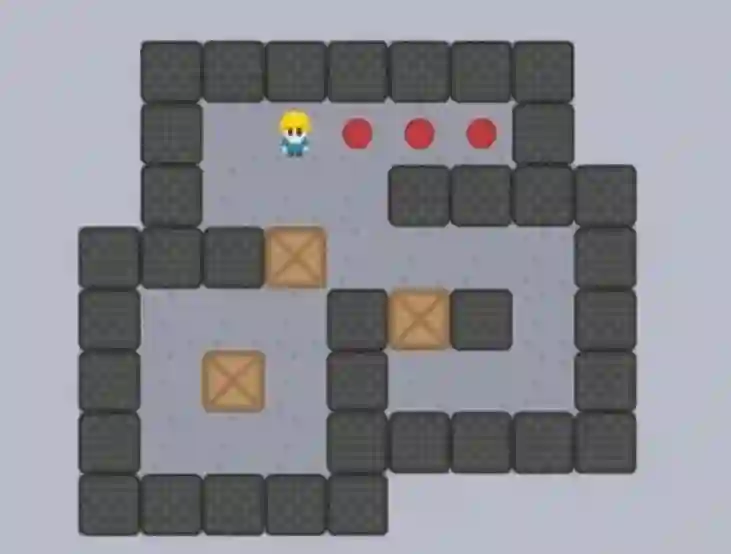 Spel Sokoban_pr på nätet