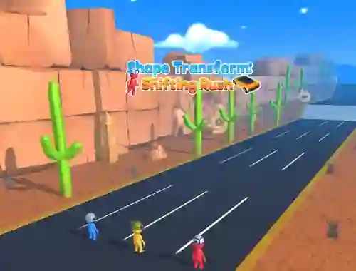 Spel Shape Transform: Shifting Rush på nätet