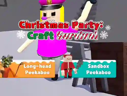 Spel Christmas Party: Craft Survival på nätet