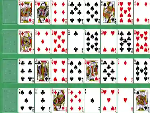 Spel Cards: Solitaire Carpet på nätet