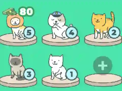 Spel Meow Merge på nätet