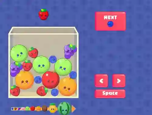 Spel Fruit Merge på nätet