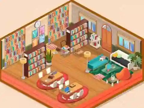 Spel Decor: My Library på nätet