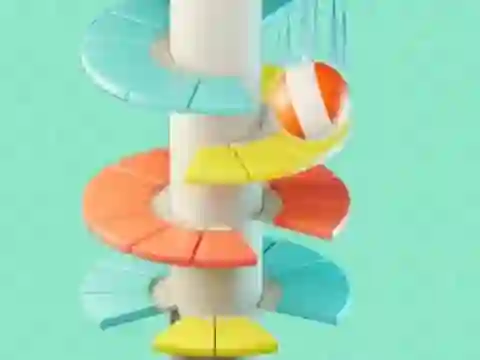 Spel Helix Jump på nätet