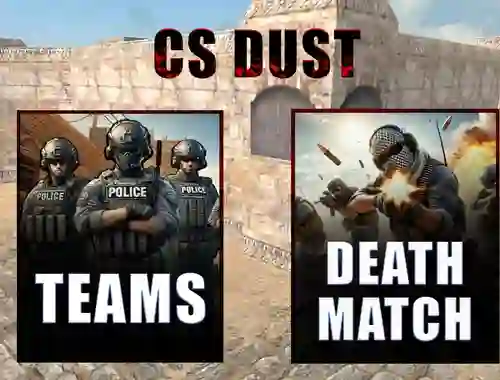 Spel CS Dust på nätet