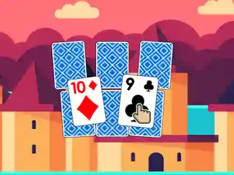 Spel One Hundred Castles Solitaire på nätet