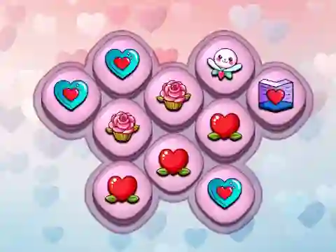 Spel Love Tile Trio på nätet