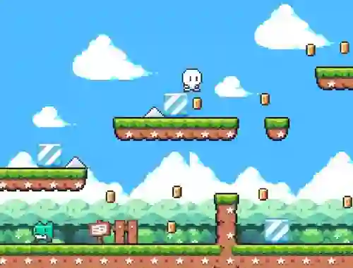 Spel Snowman Adventure på nätet