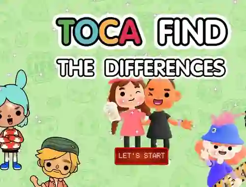 Spel Toca Find The Differences på nätet