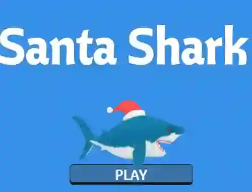 Spel Santa Shark på nätet