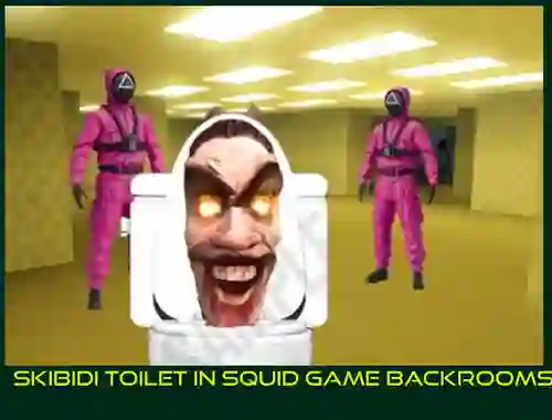 Spel Skibidi Toilet in Squid Game Backrooms på nätet