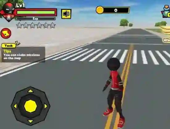 Spel Stick Rope Hero på nätet