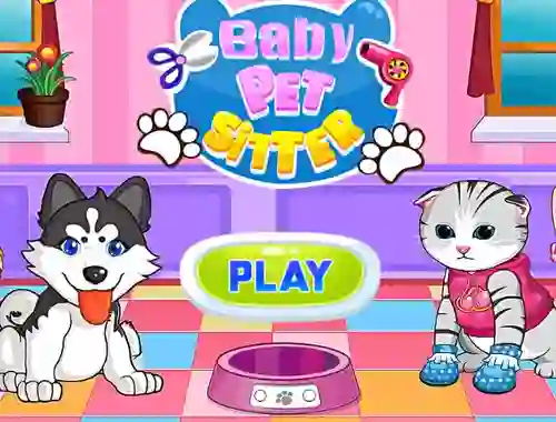 Spel Baby Pet Sitter på nätet