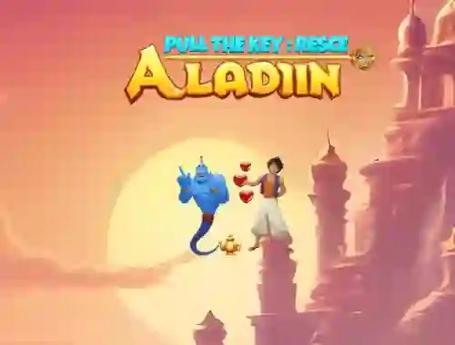Spel Pull The Key Rescue Aladin på nätet