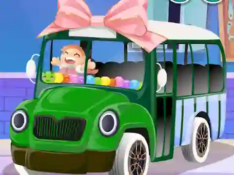 Spel Decor: School Bus på nätet