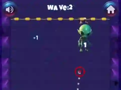 Spel Target Crazy Alien på nätet