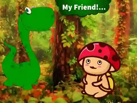 Spel Discover The Dino Friend på nätet