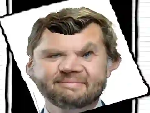 Spel Funny JD Vance Face på nätet