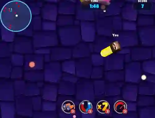 Spel Minecraft Squid Game Worm.io på nätet