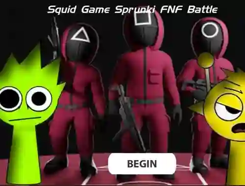 Spel Squid Game Sprunki Fnf Battle på nätet