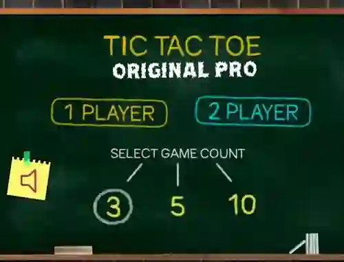 Spel Tic Tac Toe Original Pro på nätet