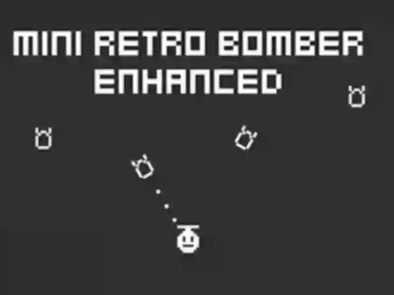 Spel Mini Retro Bomber Enhanced på nätet