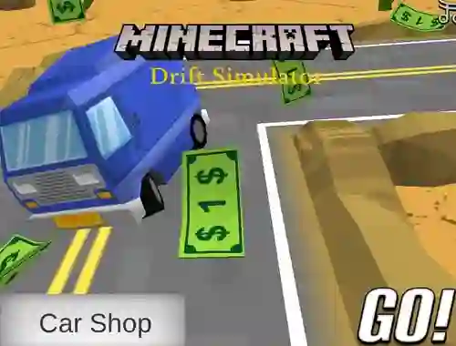 Spel Minecraft Drift Simulator på nätet