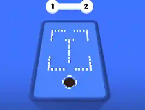 Spel Hole 3d Color Block på nätet