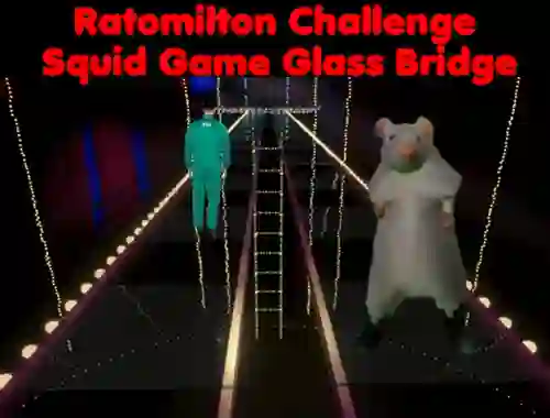 Spel Rato Milton Challenge Squid Game Glass Bridge på nätet