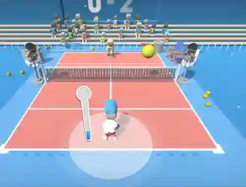 Spel Tennis Clash på nätet