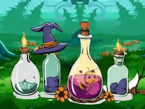 Spel Bottle Stuck Honeybee Escape på nätet