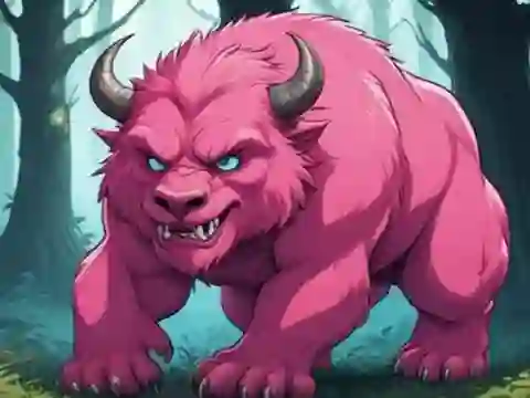 Spel Magical Pink Beast Rescue på nätet