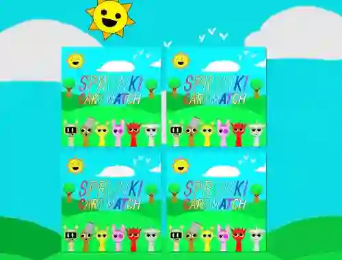Spel Sprunki Memory Card Match på nätet