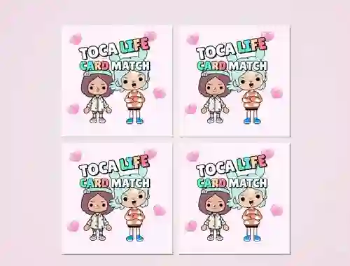 Spel Toca Life Memory Card Match på nätet