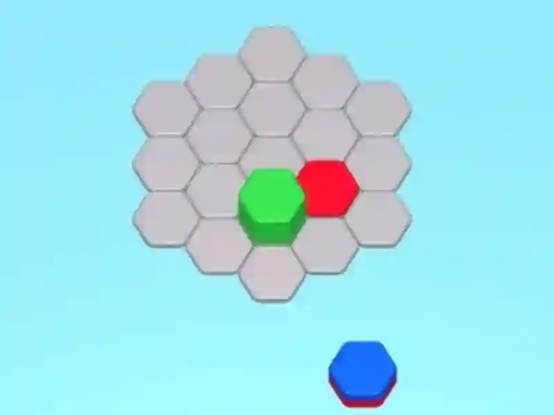 Spel Hexa Stack Sort på nätet