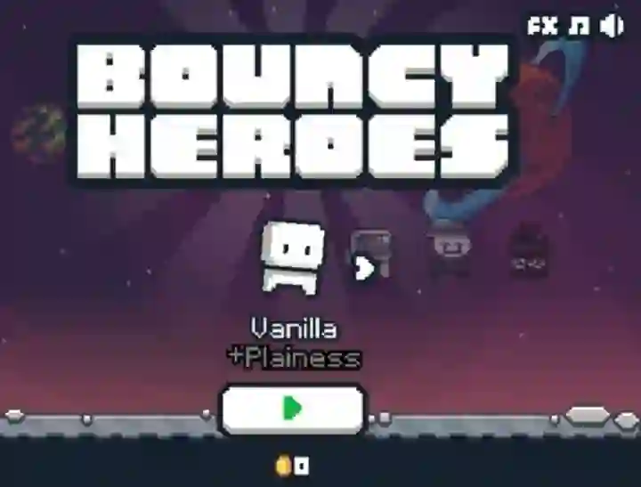 Spel Bouncy Heroes på nätet