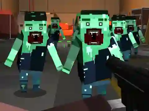 Spel Blocky Hunter på nätet