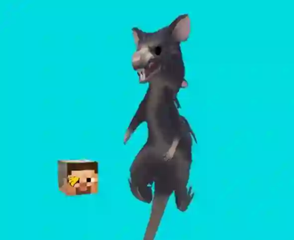 Spel Ratomilton Spinning Flappy Minecraf på nätet